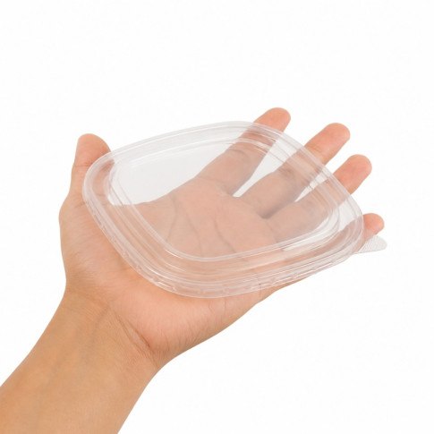 Couvercle PP pour Saladier carre  130x130mm H80mm