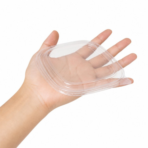 Couvercle PP pour Saladier carre  170x170mm