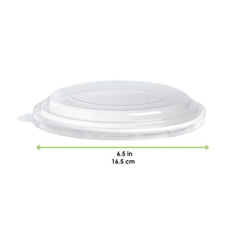 Couvercle plat transparent en plastique PET