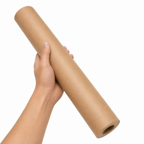 Papier cuisson papier kraft brun siliconé double face 50 000x450mm