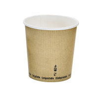 Pot à soupe carton blanc   H115mm 700ml
