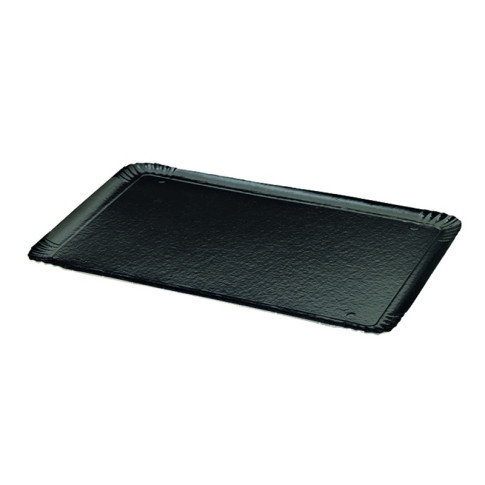 Plateau carton double face or intérieur noir extérieur  190x280mm