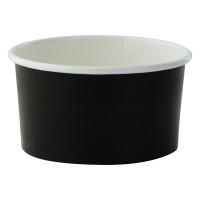 Pot carton noir chaud et froid  H44mm 130ml