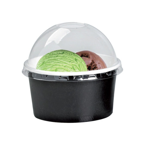Pot carton noir chaud et froid   H62mm 280ml