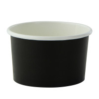 Pot carton noir chaud et froid  H30mm 60ml