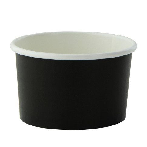 Pot carton noir chaud et froid  H35mm 67ml