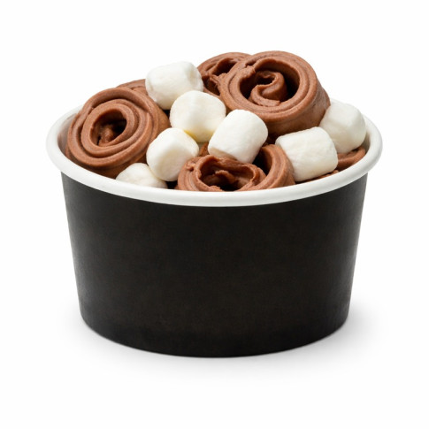 Pot carton noir chaud et froid  H35mm 67ml