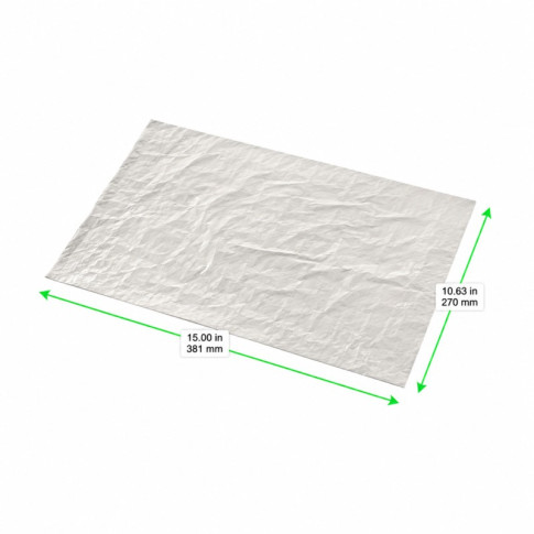 Feuilles alu prédécoupées  381x270mm