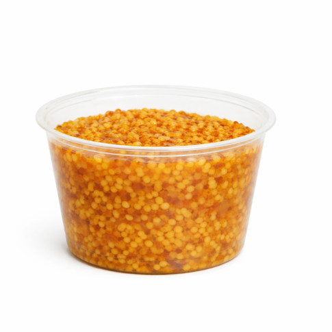 Pot rond PLA transparent   H50mm 120ml