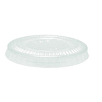 Couvercle PLA plat transparent