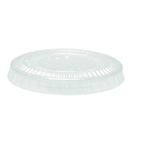 Couvercle PLA plat transparent