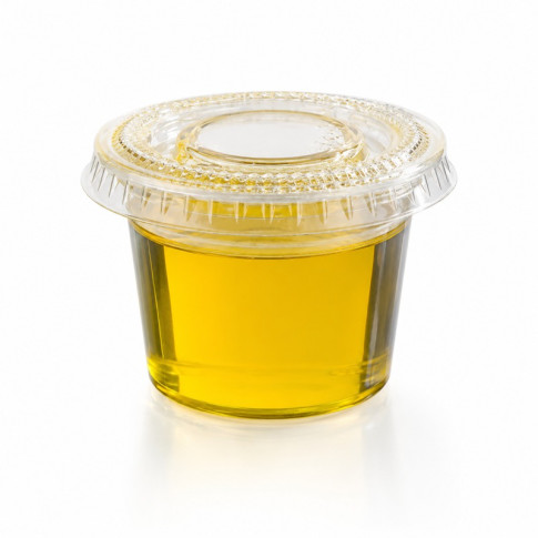 Couvercle PET transparent   H5mm