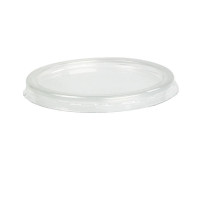 Couvercle PET translucide plat