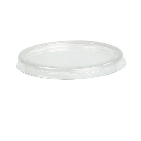 Couvercle PET translucide plat