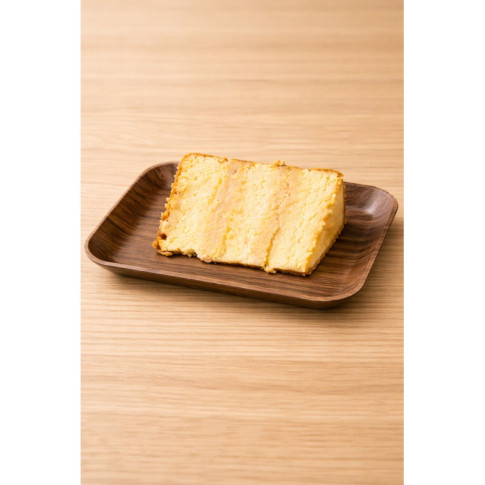 Plateau decor bois foncé laminé 168x127mm H15mm