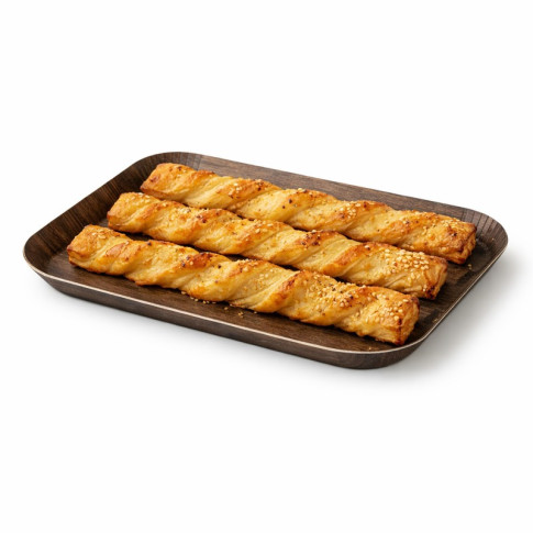 Plateau decor bois foncé laminé 147x235mm H12mm