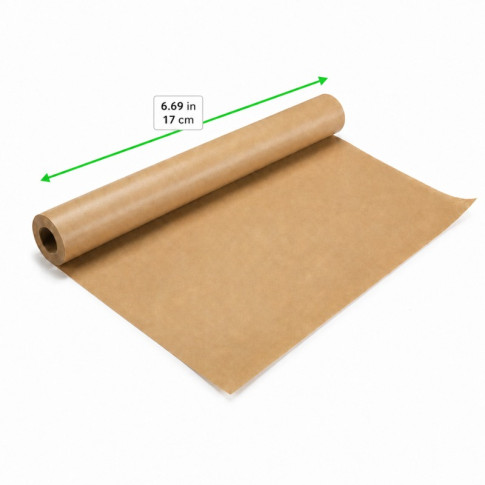 Rouleau de papier kraft brun    H129mm