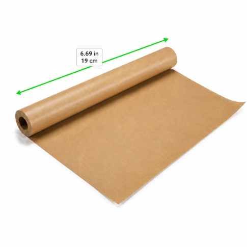 Rouleau de papier kraft brun    H190mm