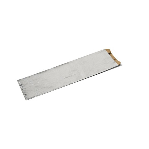 Sac aluminium avec intérieur kraft brun  90x220mm H40mm