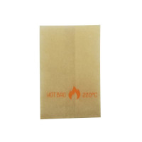 Sac papier kraft brun spécial four   80x65mm H120mm