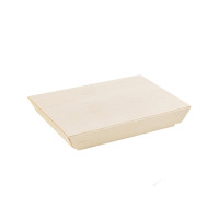 Couvercle Samourai en bois pour barquette  130x180mm