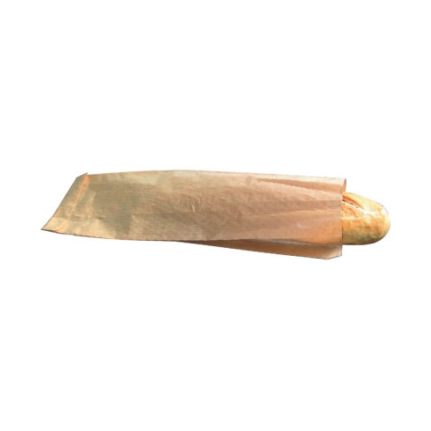 Sac sandwich papier blanc  100x40mm H340mm