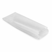 Sac sandwich papier blanc ingraissable  100x40mm H340mm