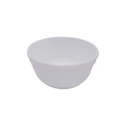 Bol à soupe isotherme plastique EPS blanc   H55mm 340ml