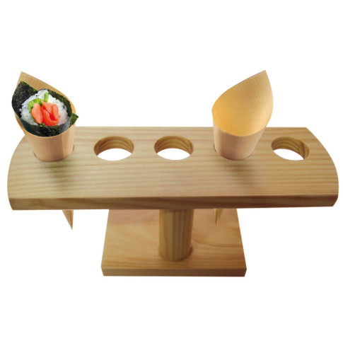 Support bambou pour cônes 5 trous  235x80mm H95mm