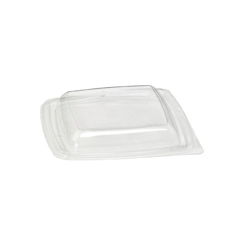 Couvercle dôme transparent en plastique 195x195mm H30mm