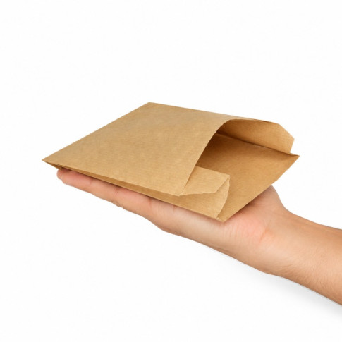 Sac papier tout usage brun 110x50mm H220mm