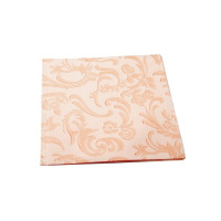 Serviette non-tissé damassée saumon 400x400mm
