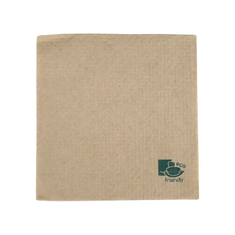 Serviette papier écrue 2 plis  400x400mm