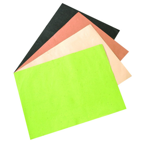Set papier gaufré bleu  300x400mm