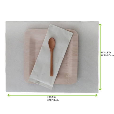 Set de plateau papier crème  300x400mm