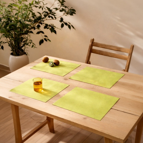 Set de plateau papier vert  300x400mm