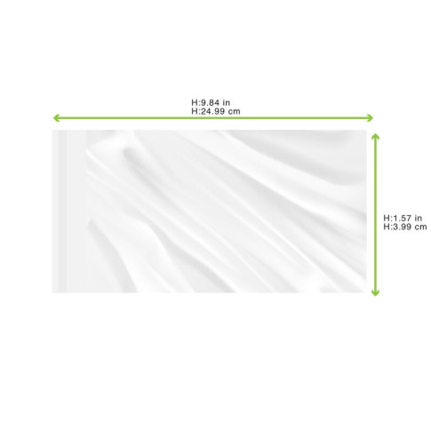 Sachet Klever refermable BOPP  350x150mm H40mm