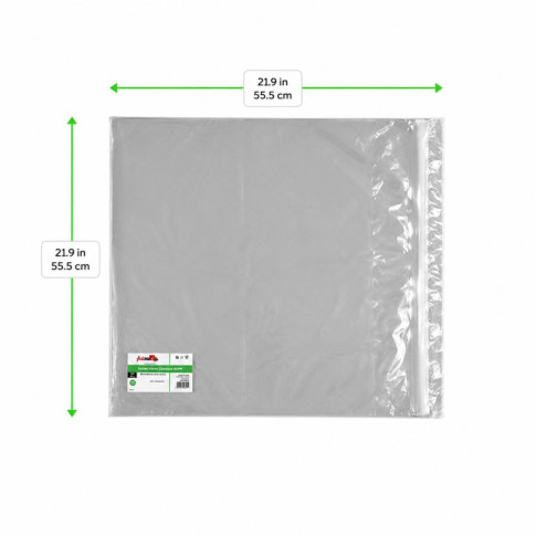Sachet Klever refermable BOPP  555x555mm H100mm