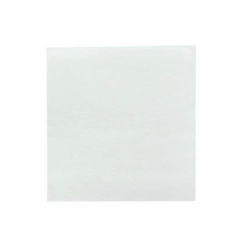 Serviette micropoint blanche 2 plis 200x200mm