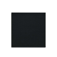 Serviette micropoint noire 2 plis 200x200mm