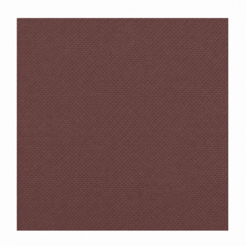 Serviette micro point marron 2 plis   380x380mm