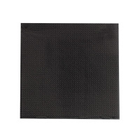 Serviette micropoint noire 2 plis   380x380mm