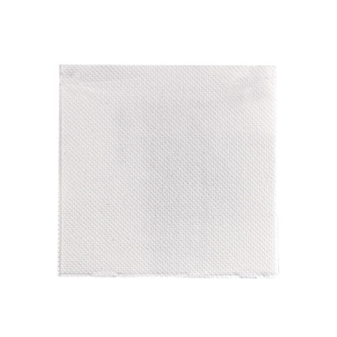 Serviette micropoint blanche 2 plis  380x380mm