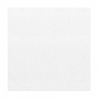Serviette micropoint blanche 2 plis  380x380mm