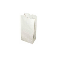 Sac SOS papier blanc  130x80mm H250mm