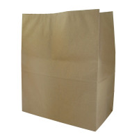 Sac SOS double-paroi papier kraft brun  320x170mm H380mm