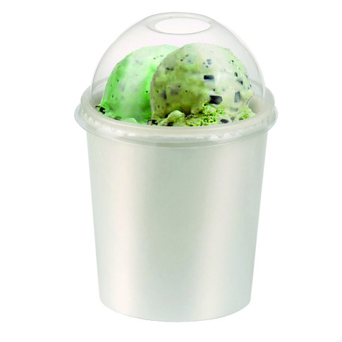Pot carton blanc chaud et froid   H100mm 490ml