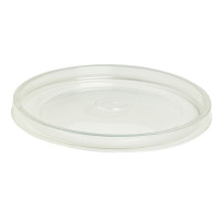 Couvercle rentrant transparent en plastique PP