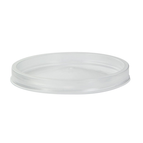 Couvercle rentrant transparent en plastique PP