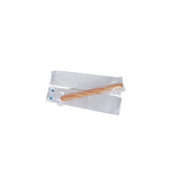 Sac à pain liasse plastique PEHB jaune  120x50mm H350mm